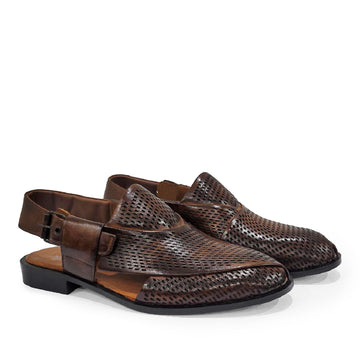 LASER BROWN CHAPPAL
