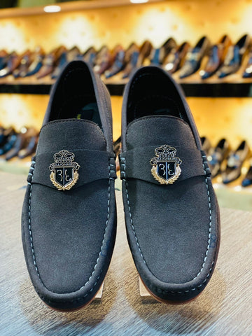 DL - SUEDE BROWN BILI LOAFERS