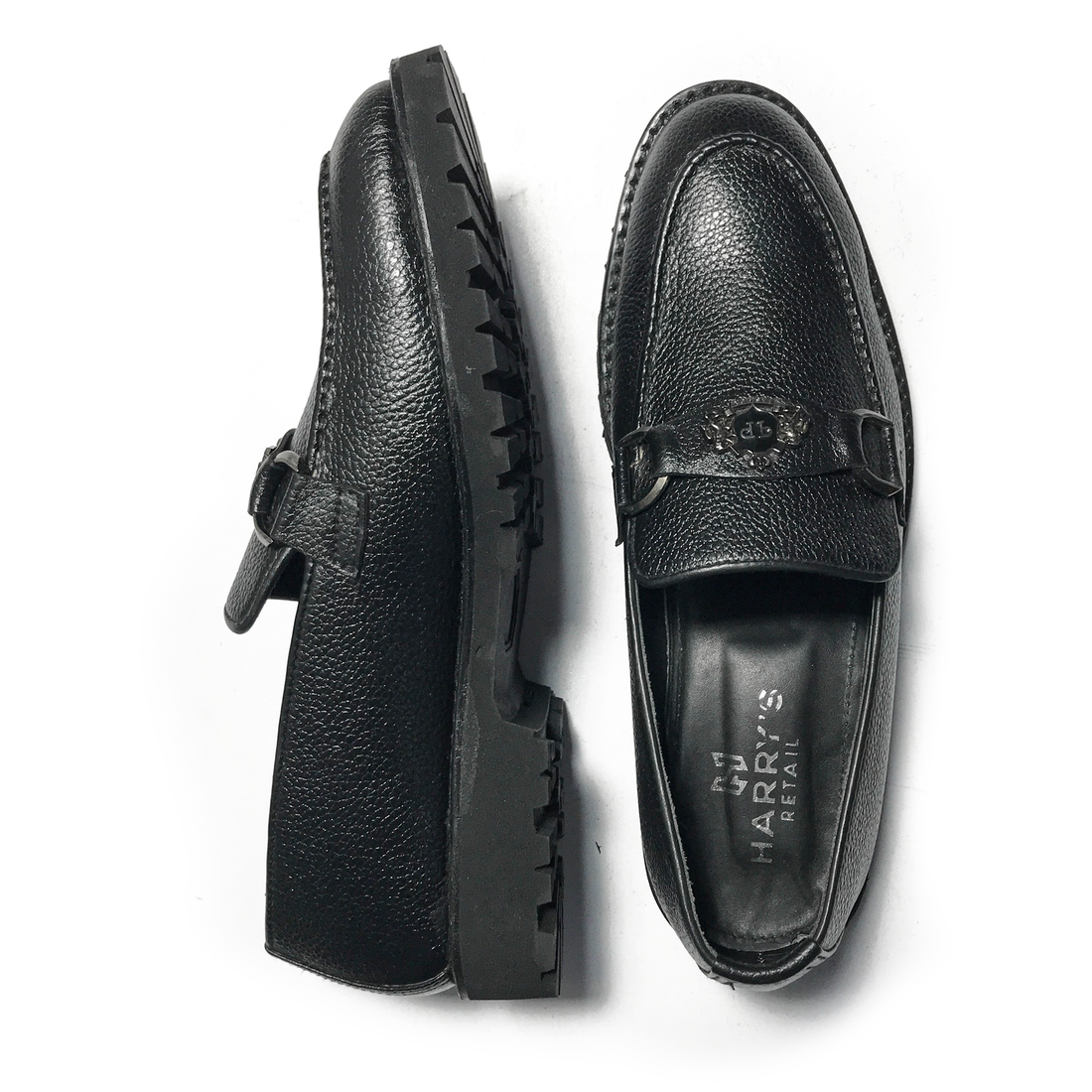 MILD BLACK SLIP-ONS