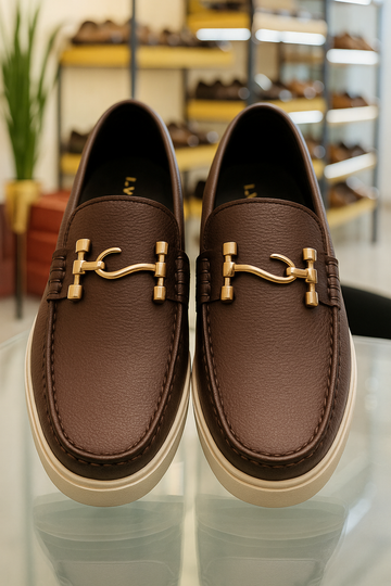 FORMAL BROWN LOAFERS 0023