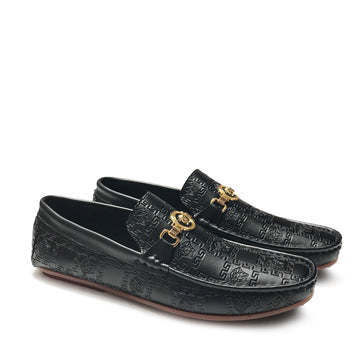 DL - VER-SACE BLACK LOAFERS