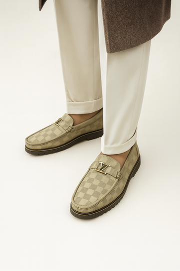 CHECKERED CHUNKY white 0555