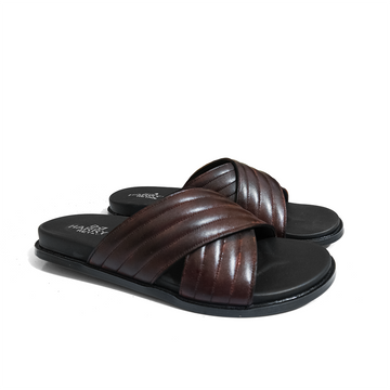 CROSS BROWN SLIPPERS