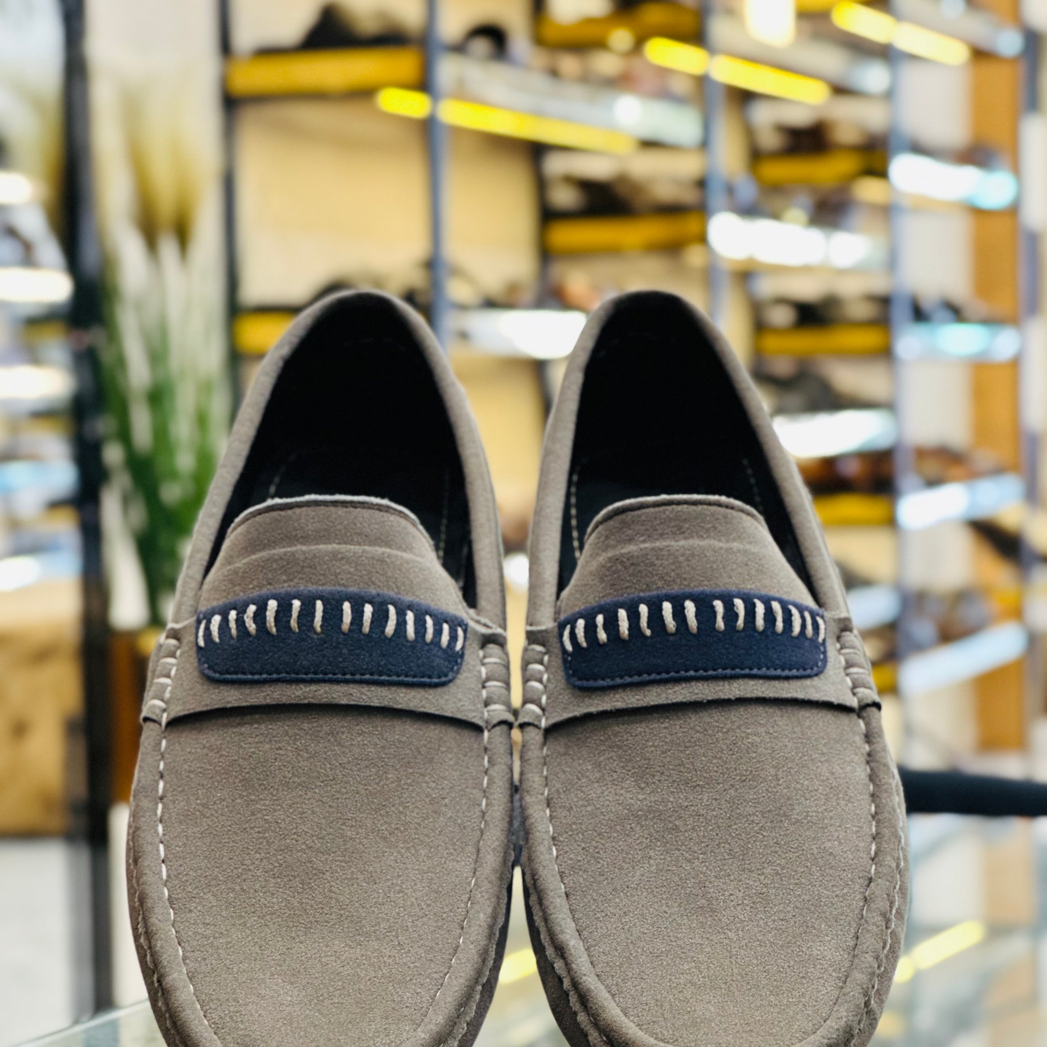 GREY ELITES LOAFERS