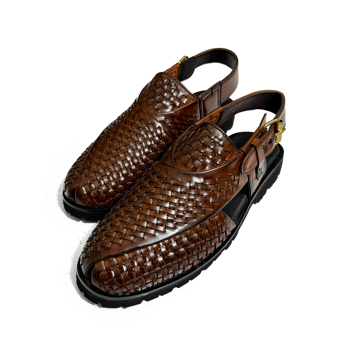 BRAIDED BROWN CHAPPAL