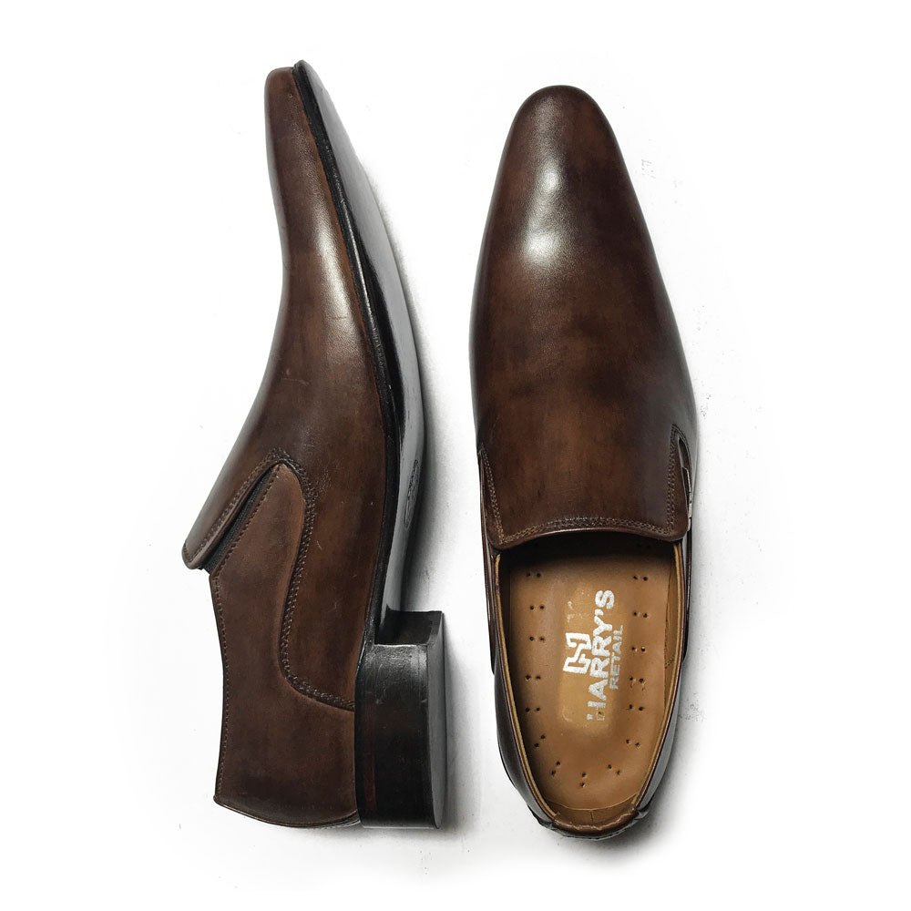 DOUBLE TONE PLAIN SLIP-ONS
