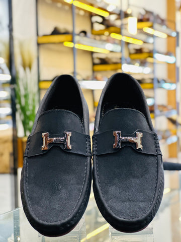 DARK GREY H LOAFERS