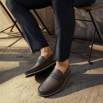 BROWN VR CHUNKY LOAFER