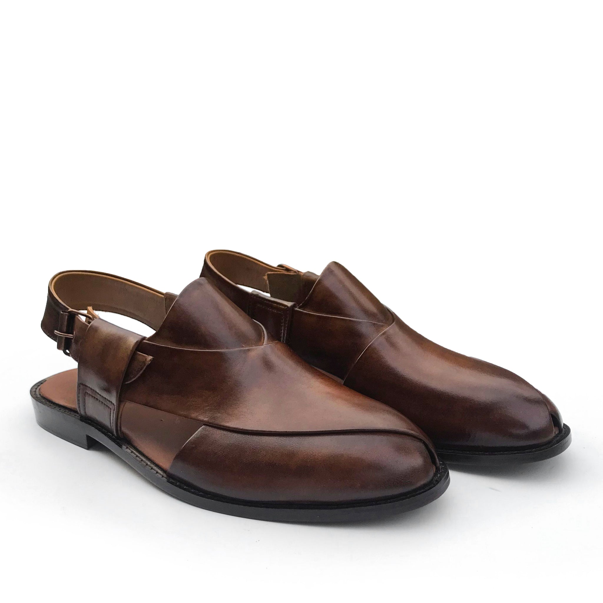 PLAIN BROWN CHAPPAL 775